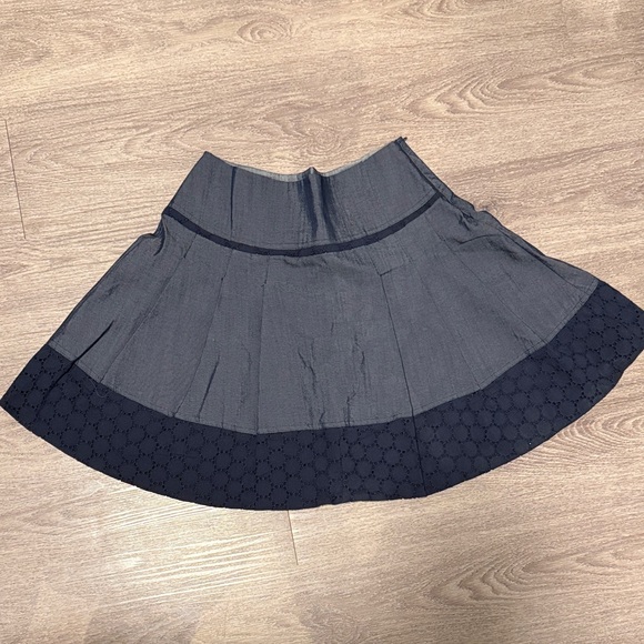 Donis 1920 Dresses & Skirts - Donis 1920 Women’s Gray and Navy Skirt with Patterns